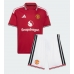 Manchester United Youri Tielemans #18 Hjemmedraktsett Barn 2026-27 Kortermet (+ Korte bukser)